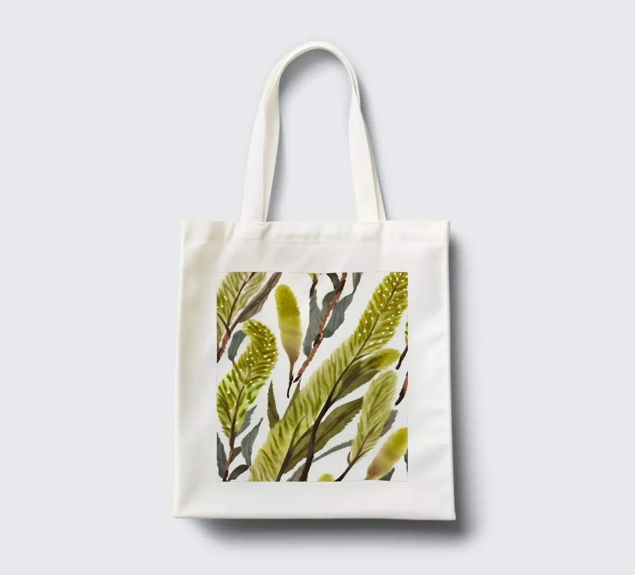 Weidenkätzchen borsa in juta da designsbysophia