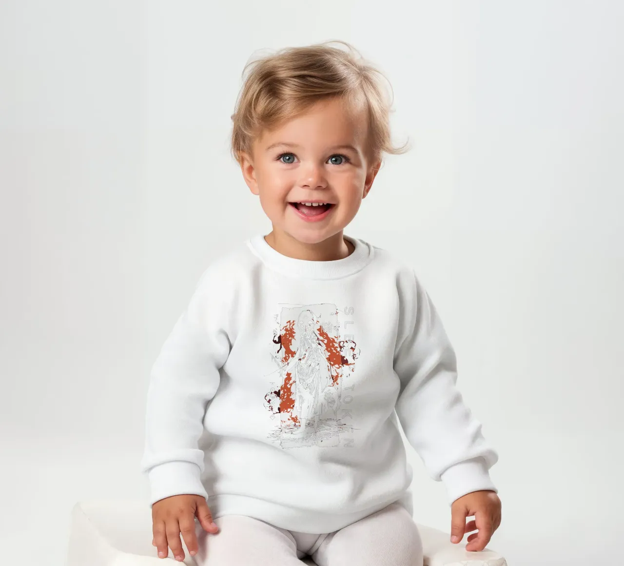 Euclid baby sweatshirt by Jason Lavelle