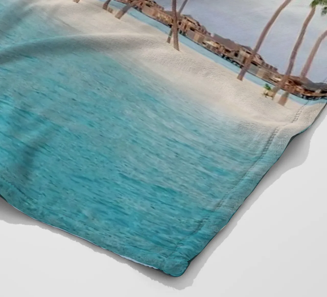 Maldives fleece blanket by NET Talents GmbH