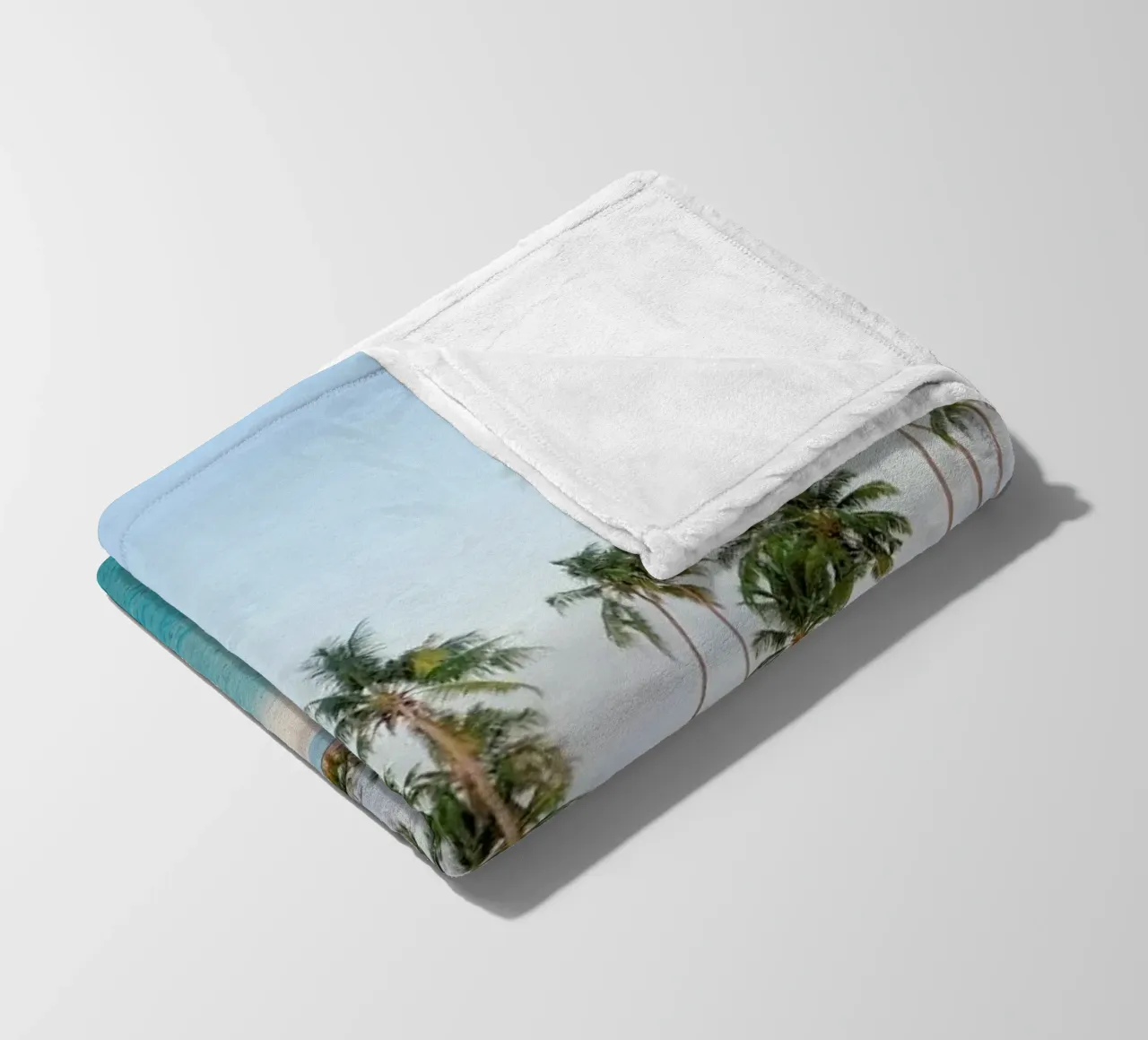 Maldives fleece blanket by NET Talents GmbH