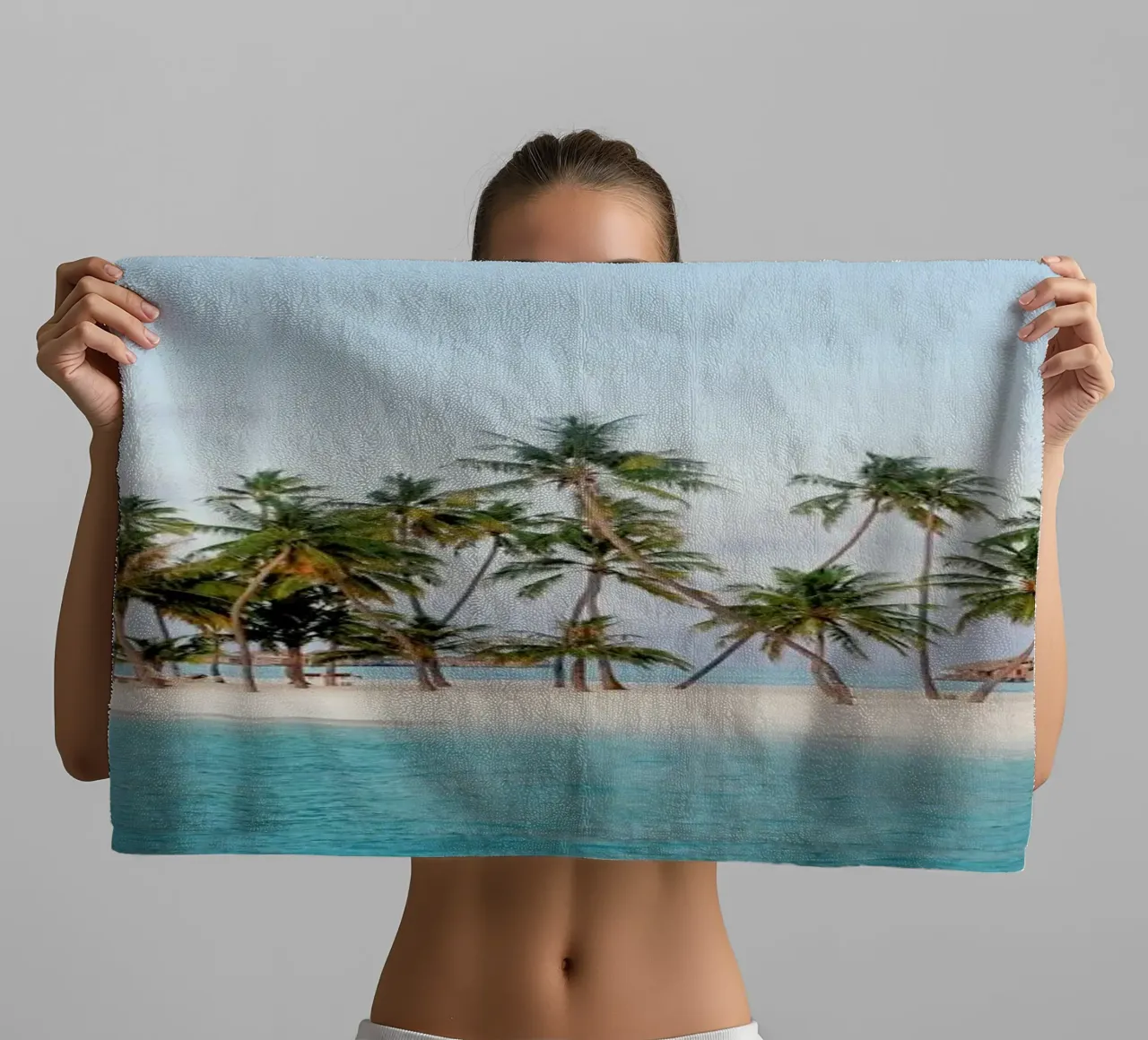 Maldives towel by NET Talents GmbH