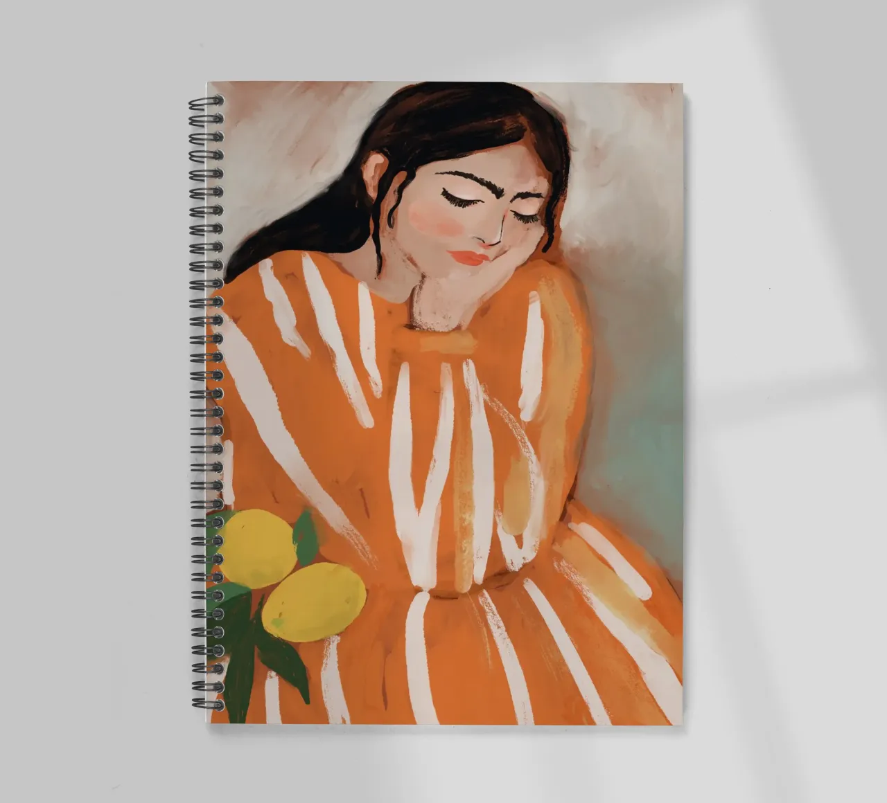Soft Repose spiral notebook by treechild