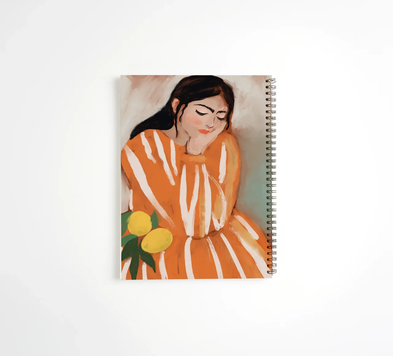 Soft Repose spiral notebook by treechild