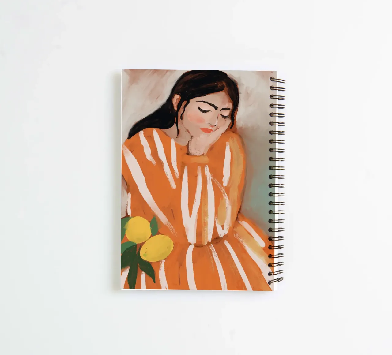 Soft Repose spiral notebook by treechild