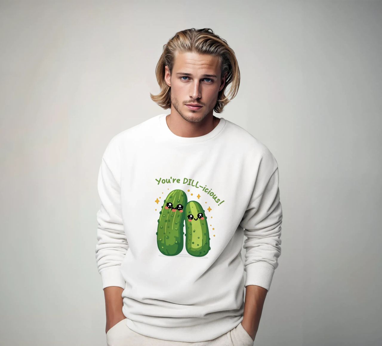 You're DILL-icious sudadera de edsonramosart
