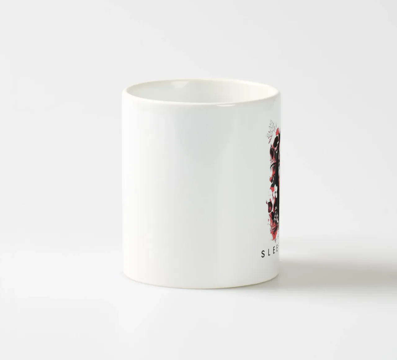 Teschi a forma di vascello tazza in ceramica da Jason Lavelle