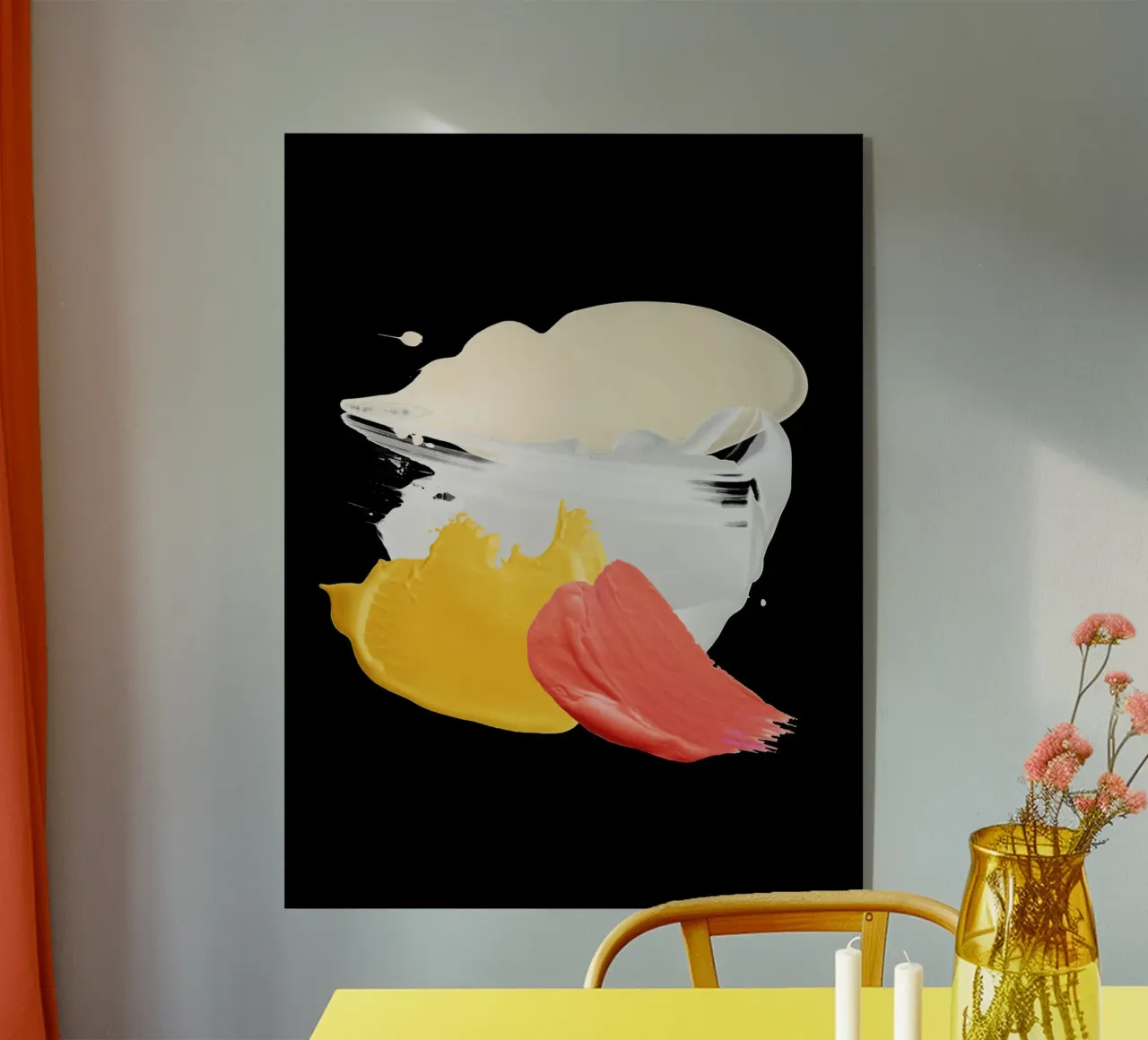 Bold strokes acrylic glass by LisaArtes