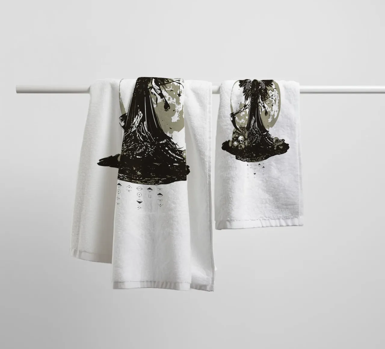 Faucheur ailé serviette de bain de Jason Lavelle