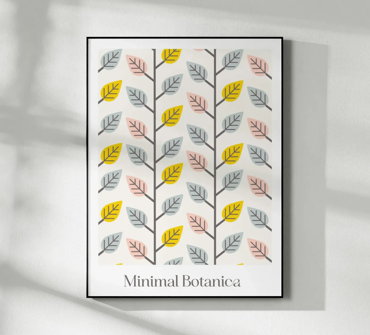 Minimal Botanical Botanical Art Print plexiglas de CoelfenArt