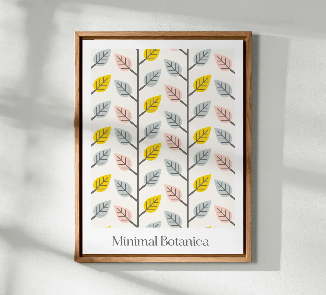 Minimal Botanical Botanical Art Print alu-dibond by CoelfenArt