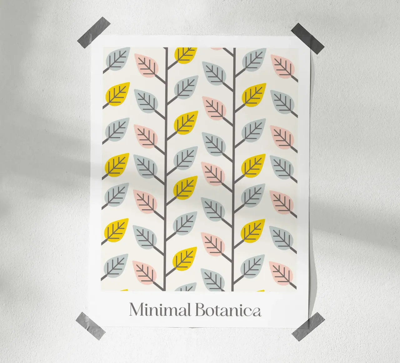 Minimal Botanical Botanical Art Print hahnemühle by CoelfenArt