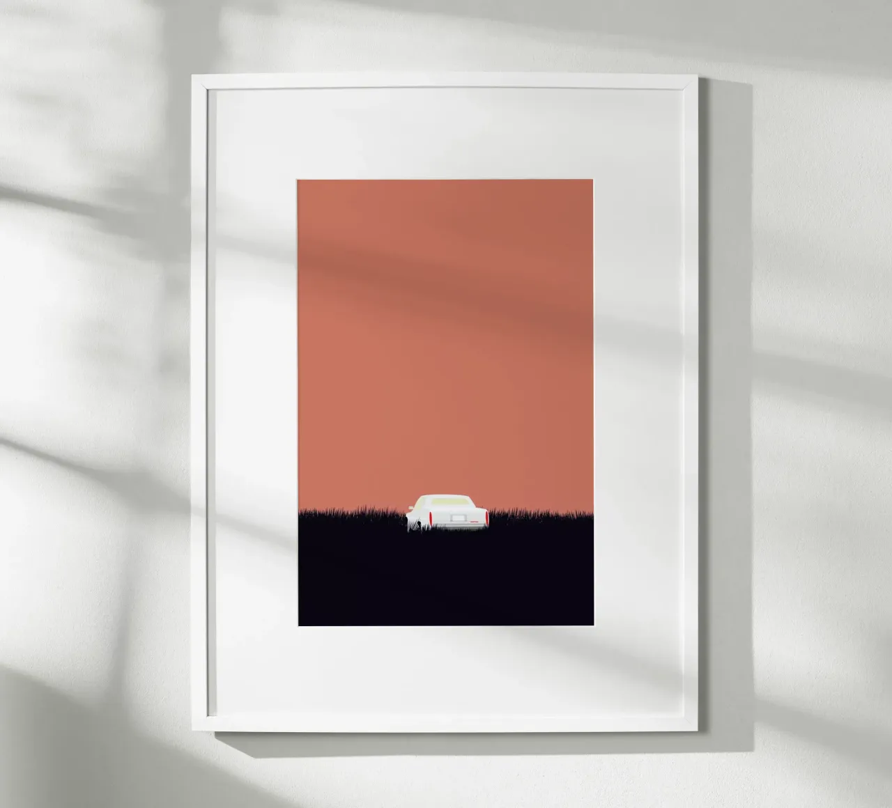 Kriminalsager No. 03 poster con telaio in legno da Swen Swensøn