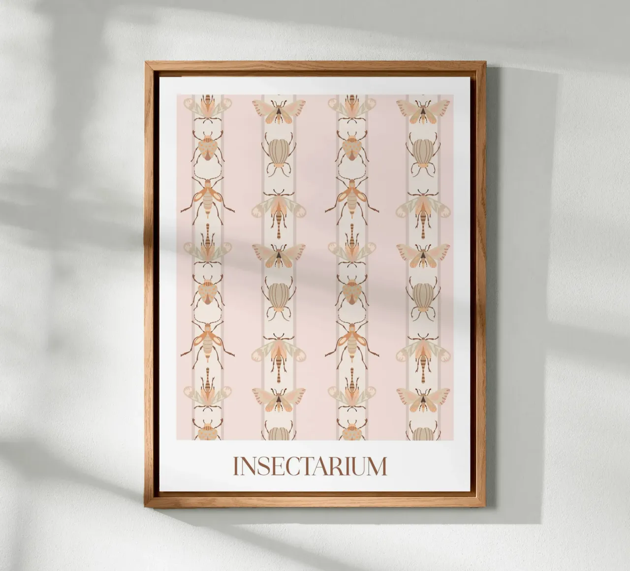 Stampa a righe Insectarium alluminio dibond da CoelfenArt