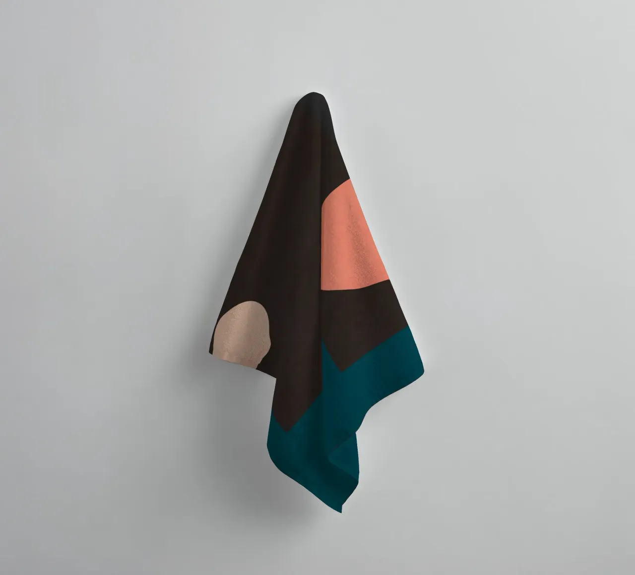 geometric abstract 142 towel by Gaite