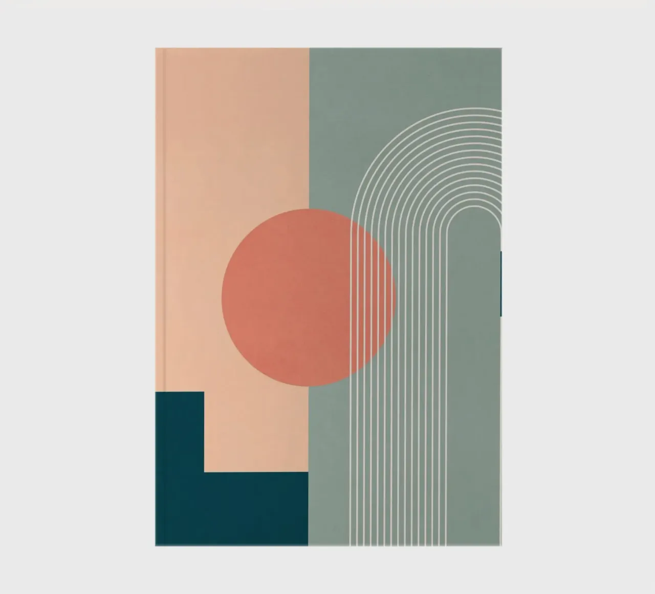 geometrisch abstrakt 143 Notizbuch von Gaite