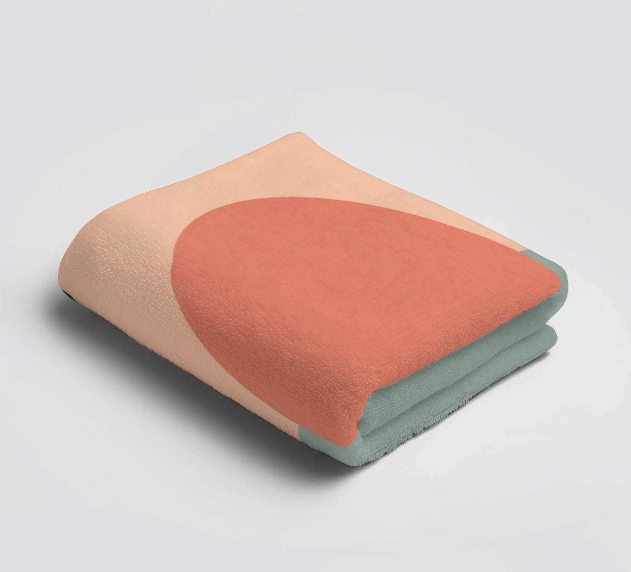 geometric abstract 143 towel by Gaite