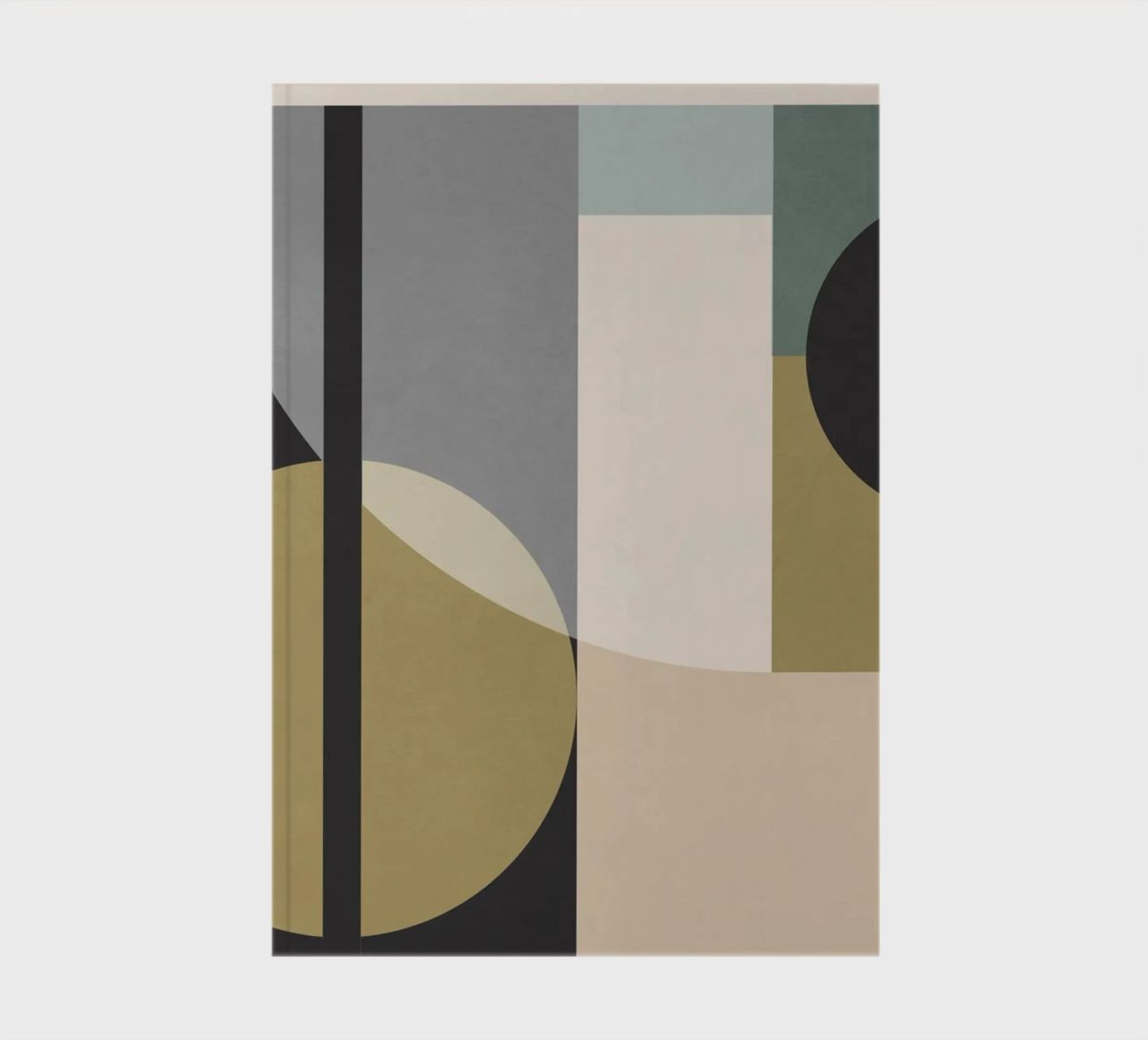 geometric abstract 144 notebook by Gaite