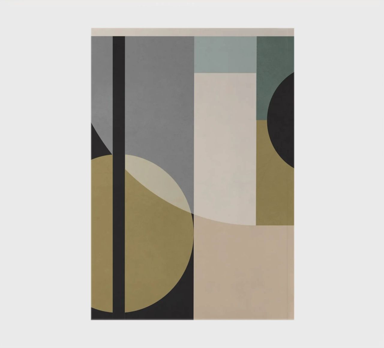 geometric abstract 144 notebook by Gaite