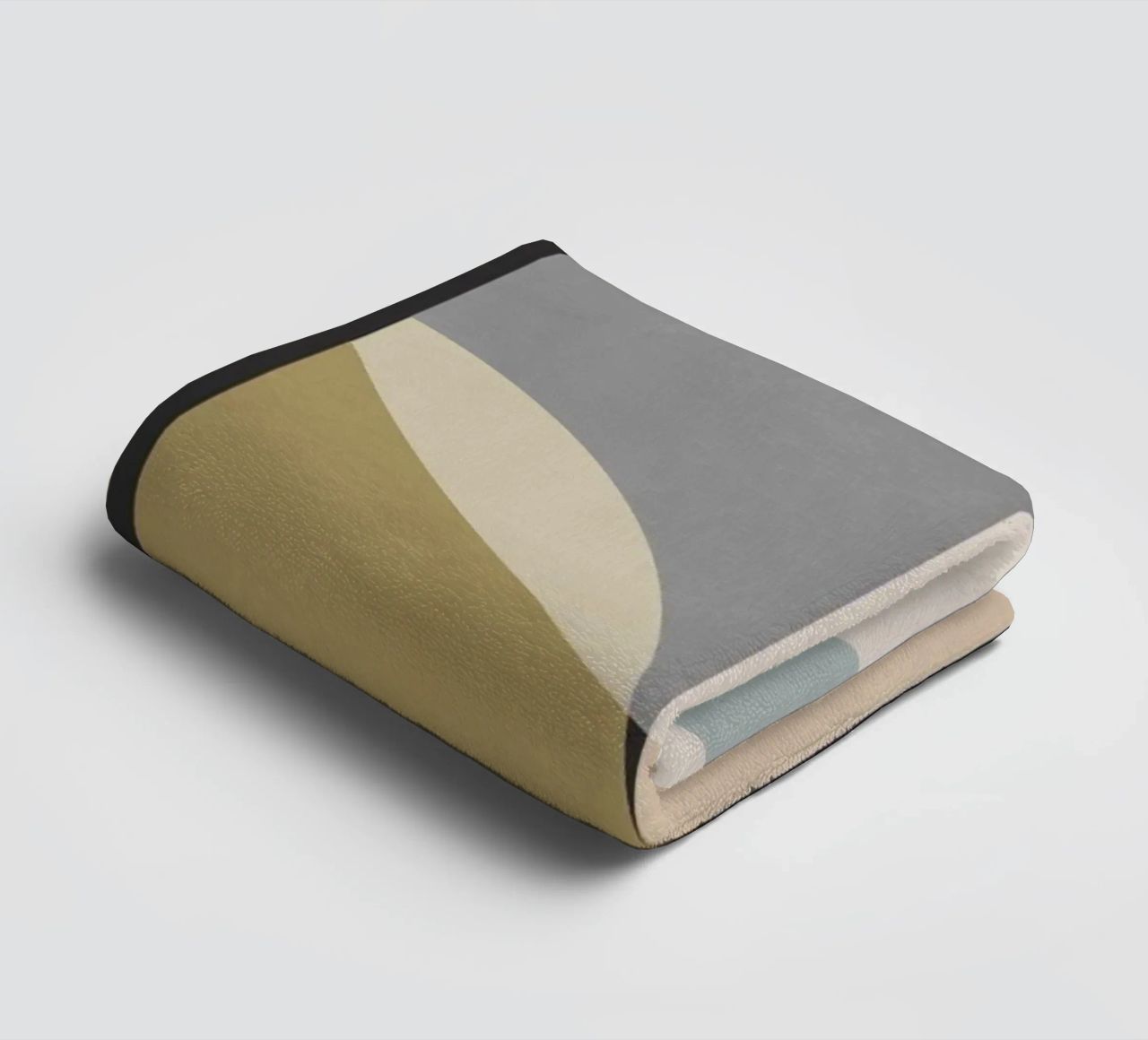 geometric abstract 144 towel by Gaite