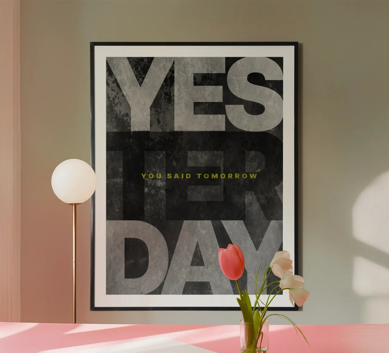 Gisteren zei je morgen hahnemühle van Inspirify