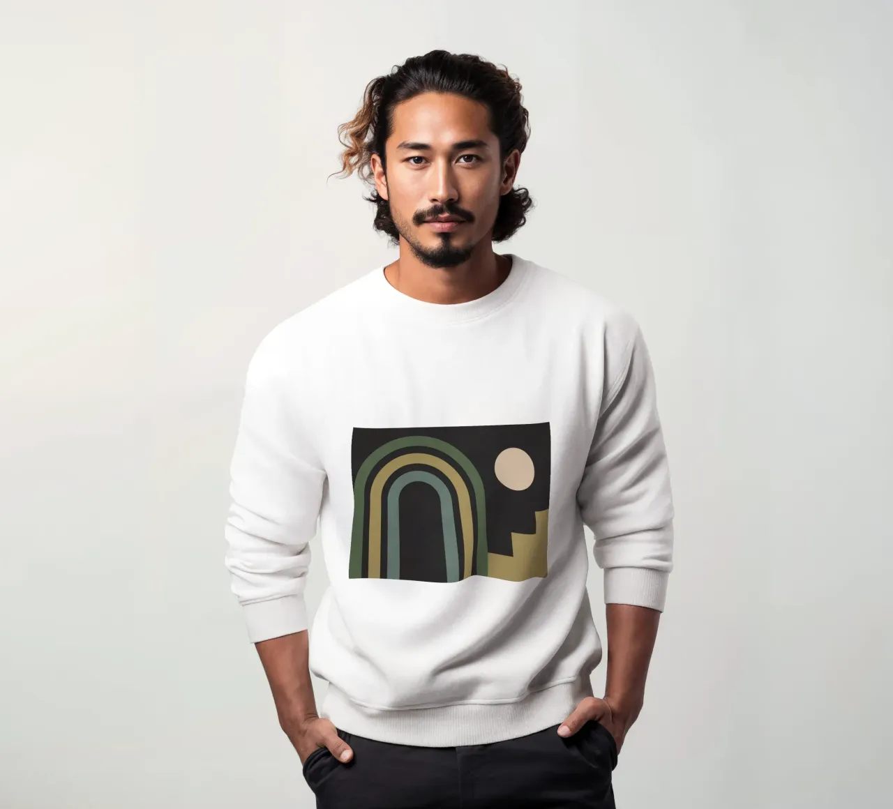 abstracto geométrico 145 sudadera de Gaite