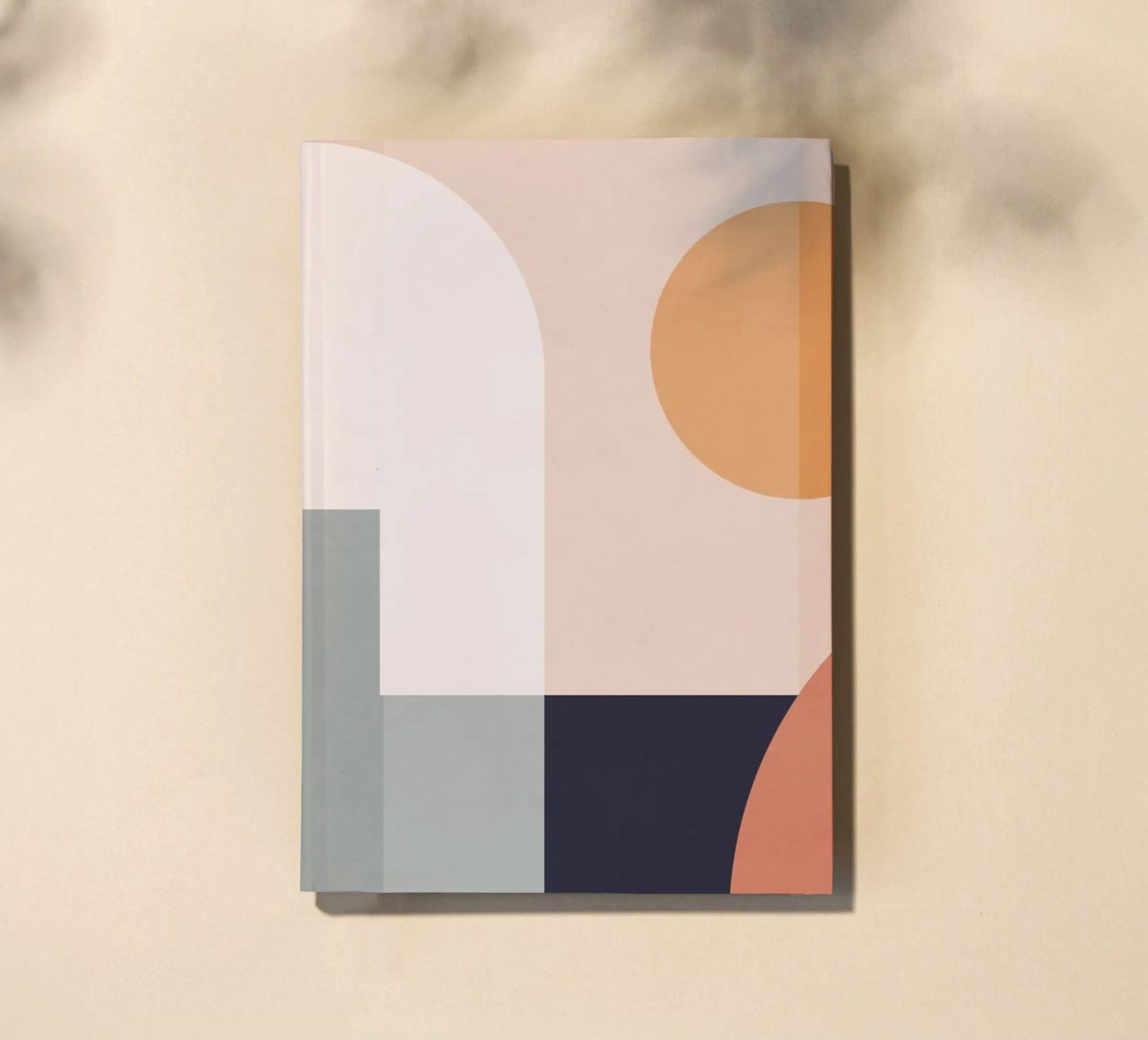 geometric abstract 149 notebook by Gaite