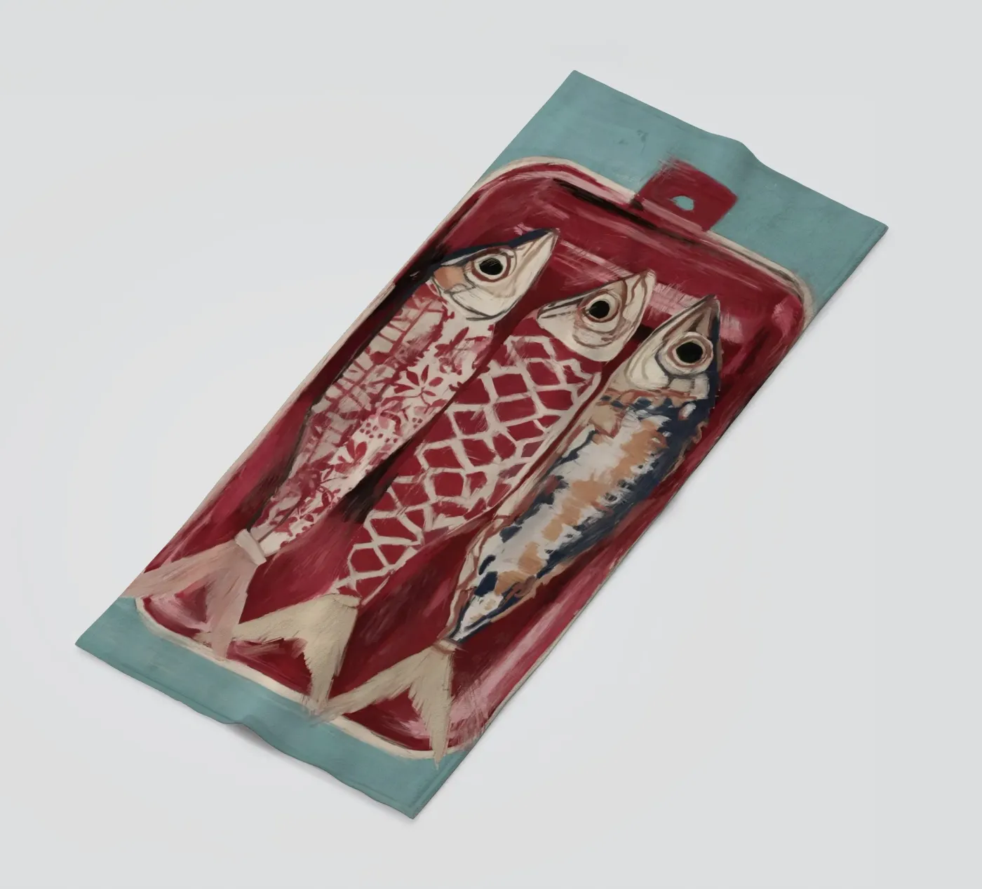 Patterned Fish Trio telo mare da ThingDesign