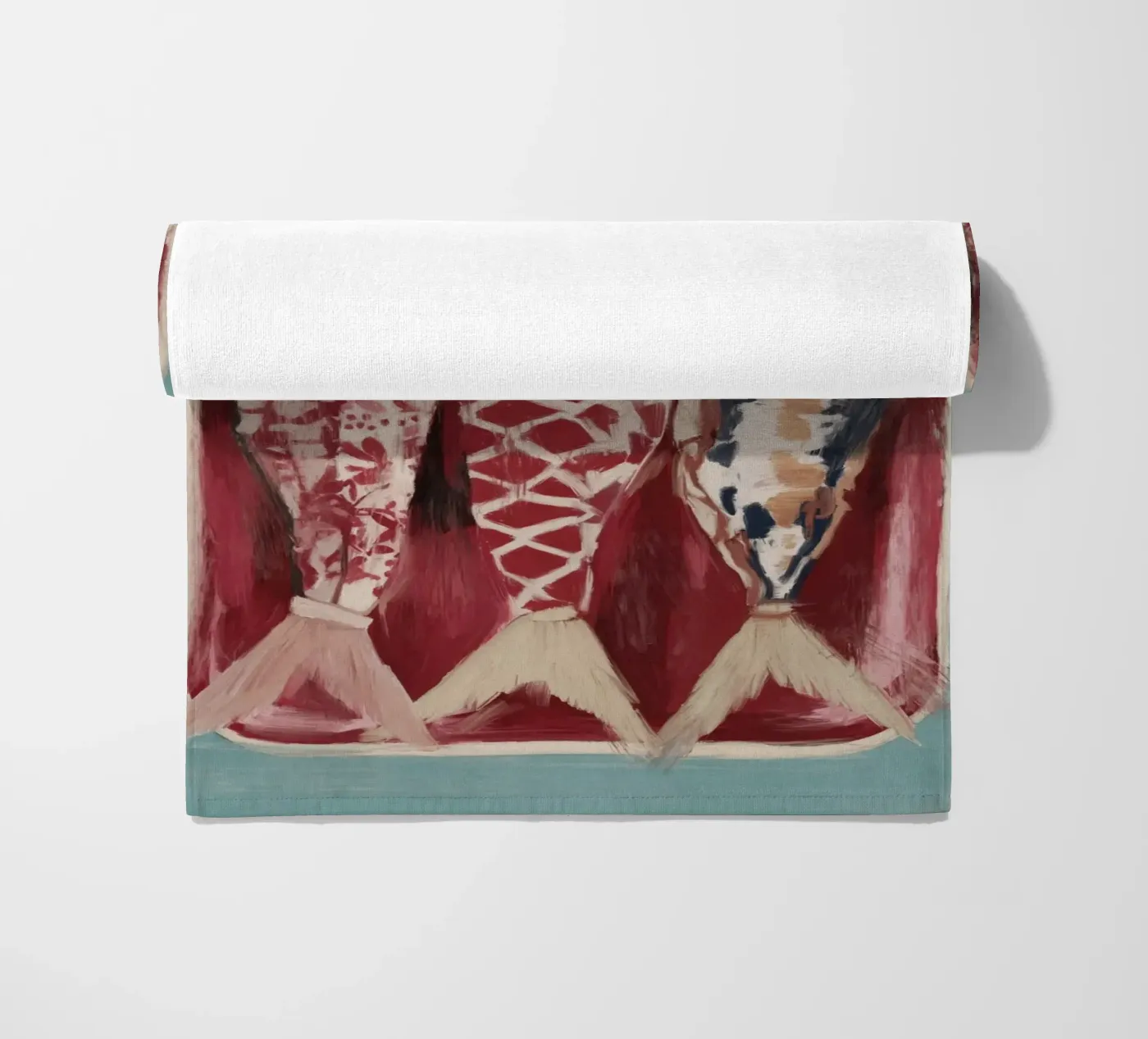 Patterned Fish Trio telo mare da ThingDesign