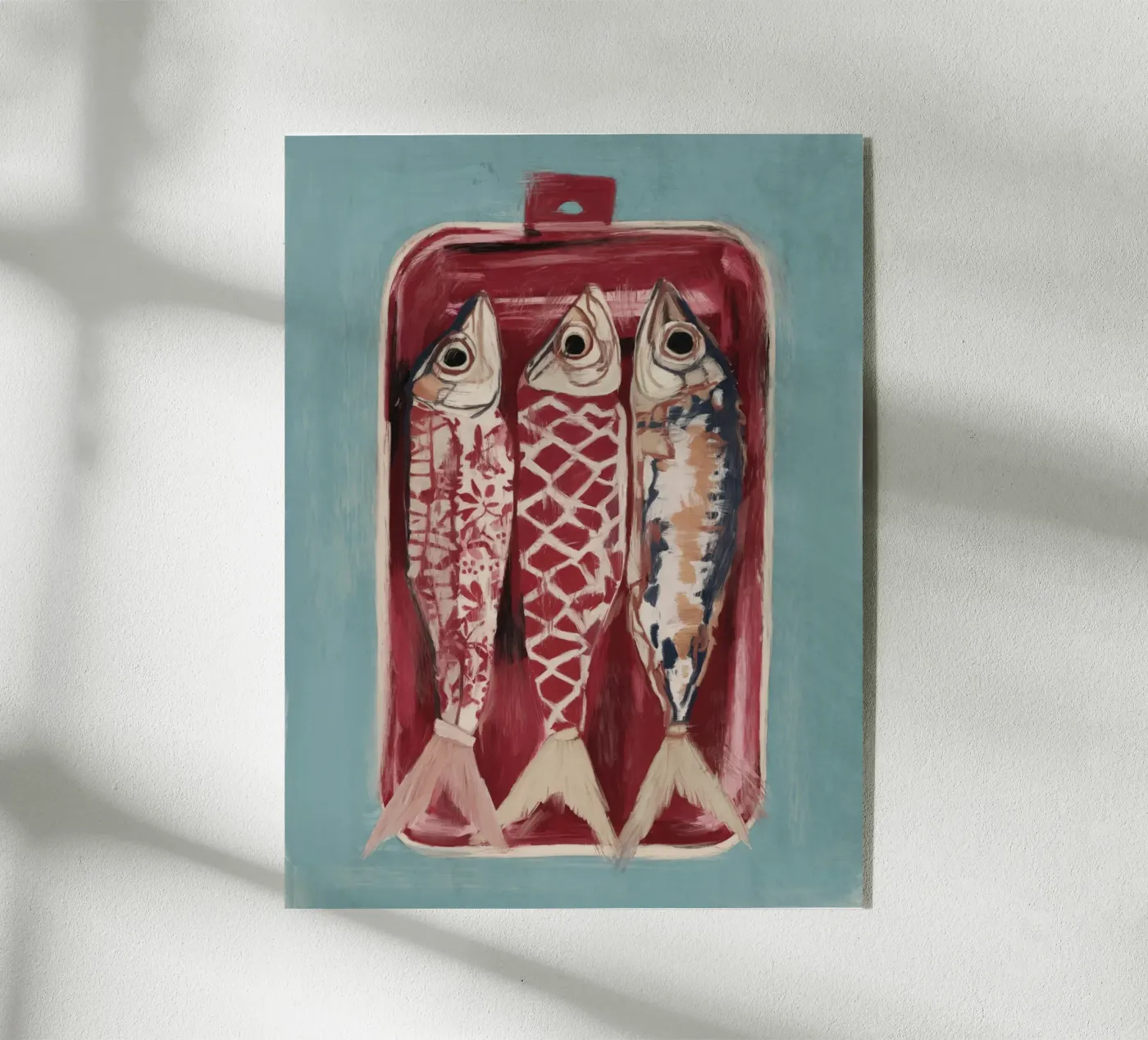Patterned Fish Trio acrylic glass by ThingDesign