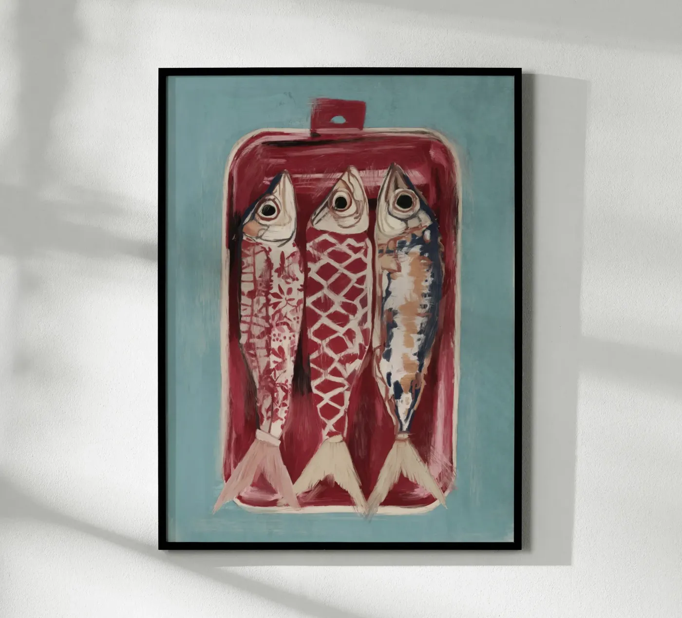 Patterned Fish Trio poster by ThingDesign
