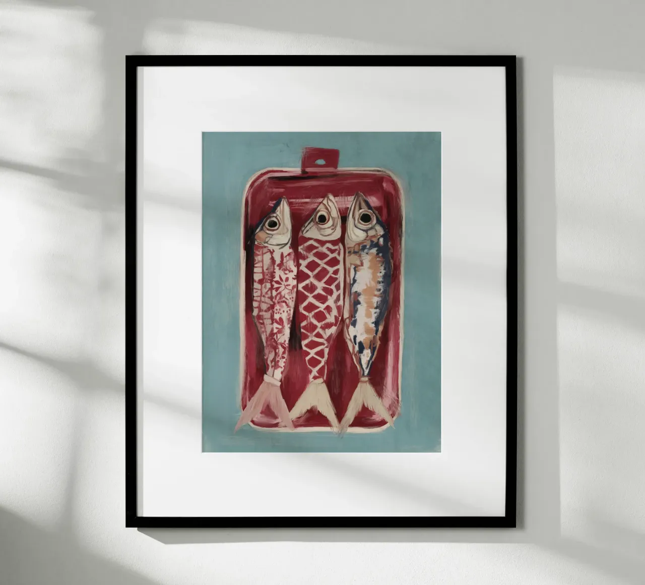 Patterned Fish Trio poster da ThingDesign