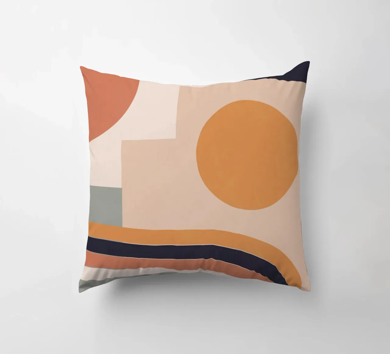 geometric abstract 150 decorative cushion by Gaite