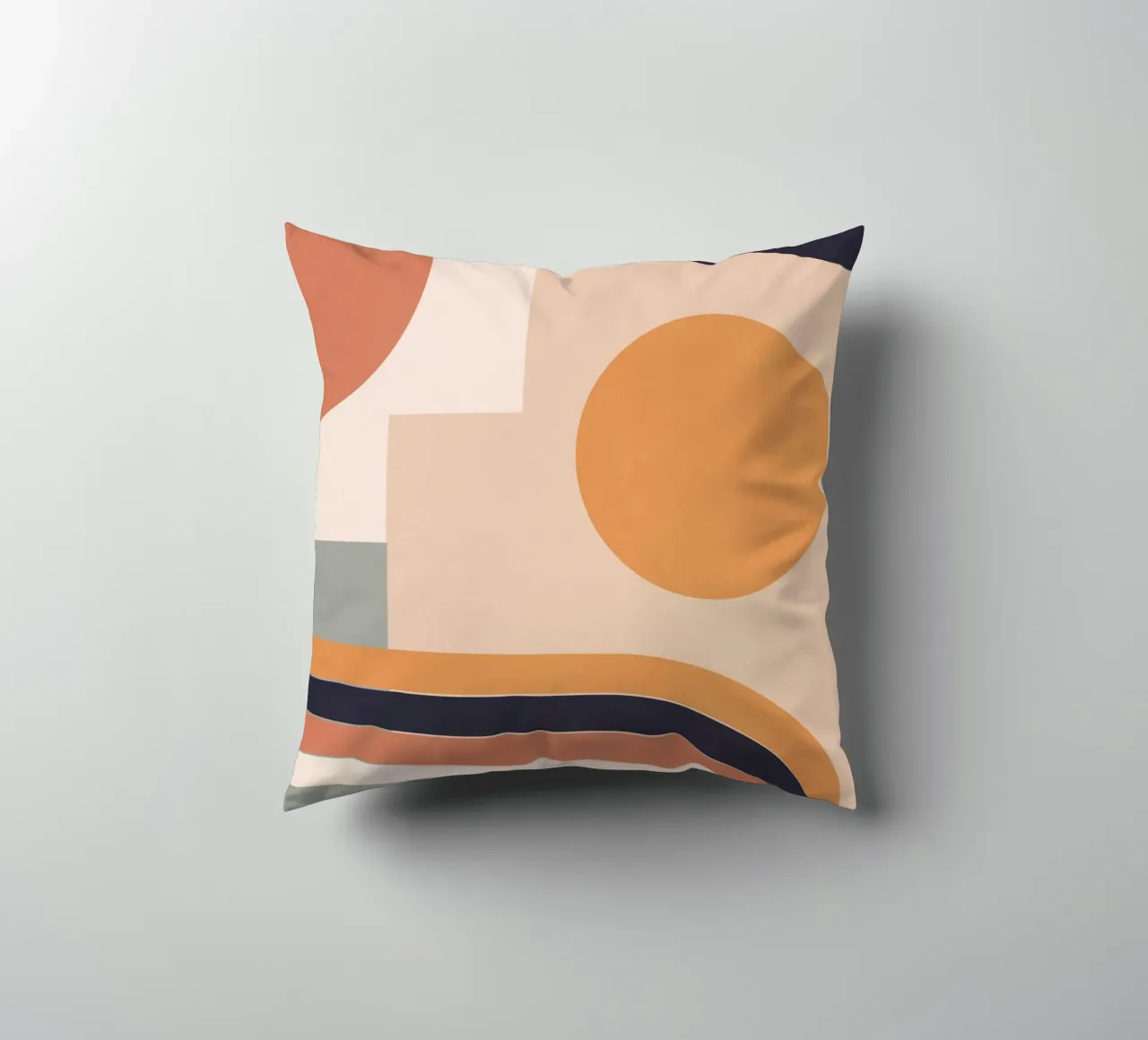 geometric abstract 150 decorative cushion by Gaite