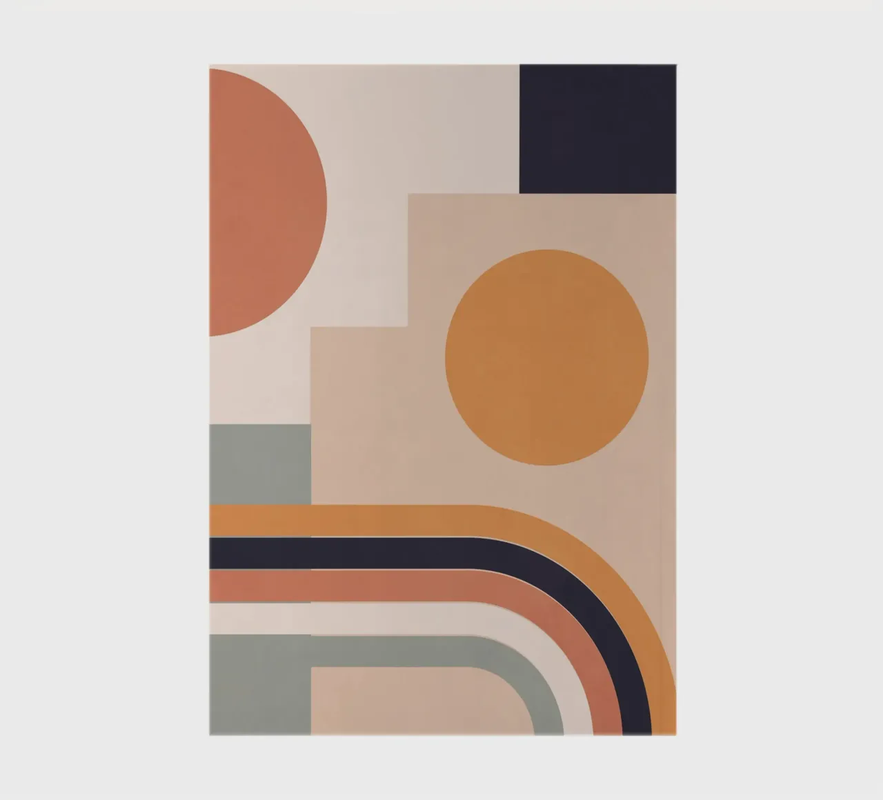 geometric abstract 150 notebook by Gaite