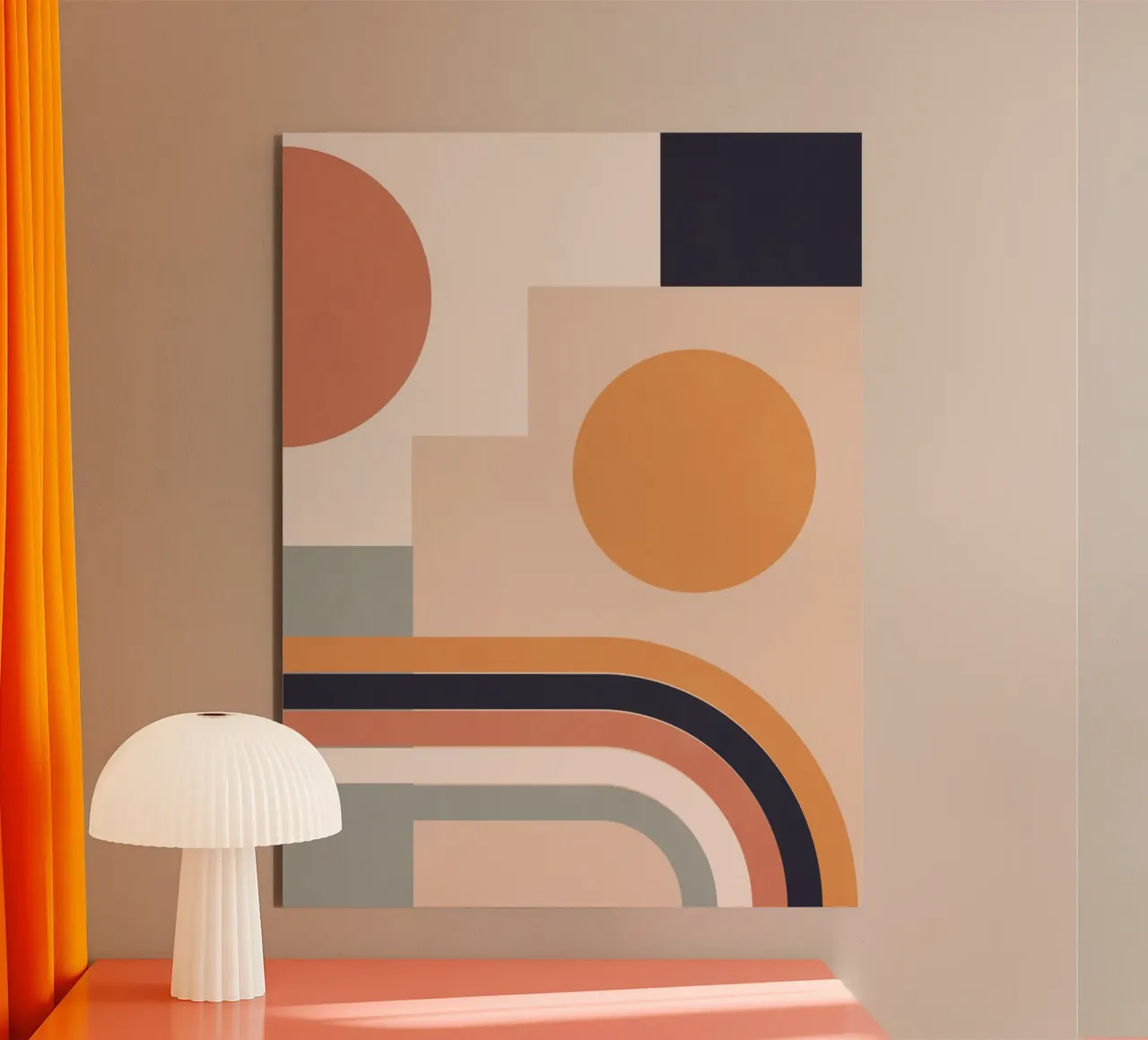 geometrisch abstrakt 150 Alu-Dibond von Gaite