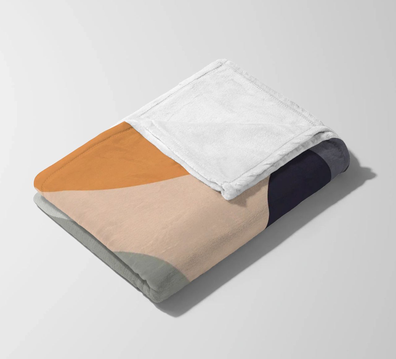 geometric abstract 151 fleece blanket by Gaite