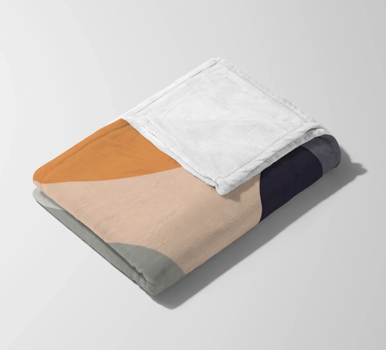 geometric abstract 151 fleece blanket by Gaite