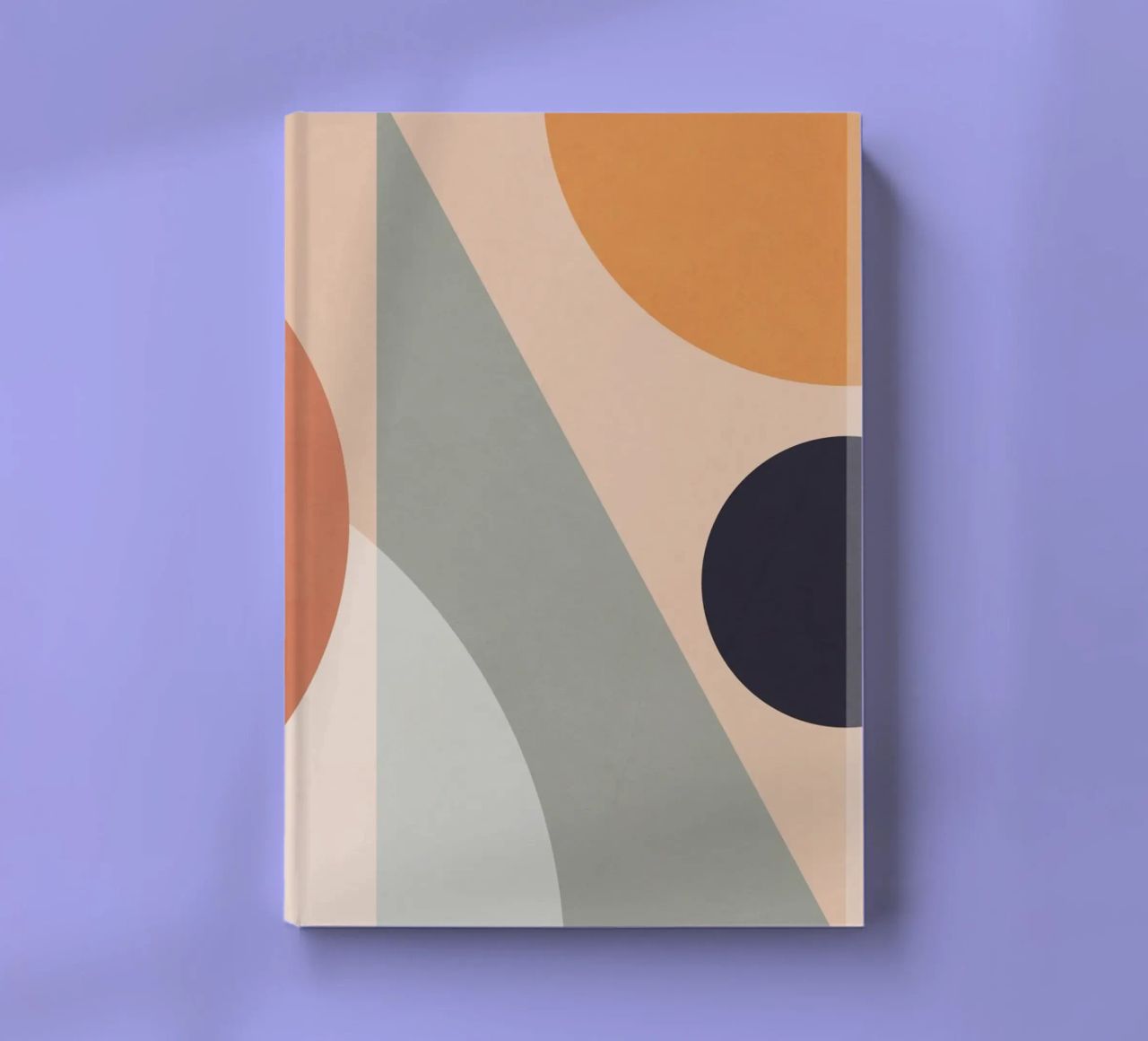 geometric abstract 151 notebook by Gaite