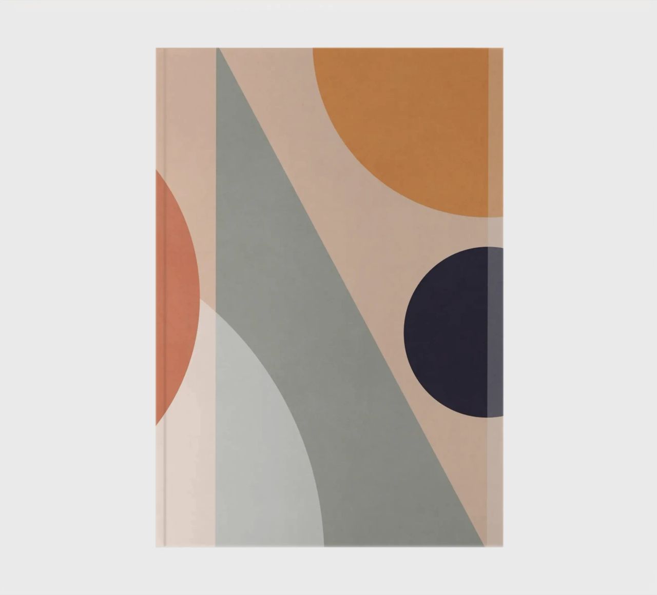 geometric abstract 151 notebook by Gaite