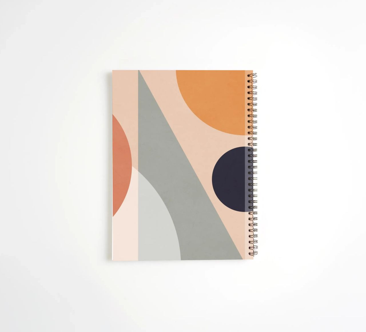geometric abstract 151 spiral notebook by Gaite