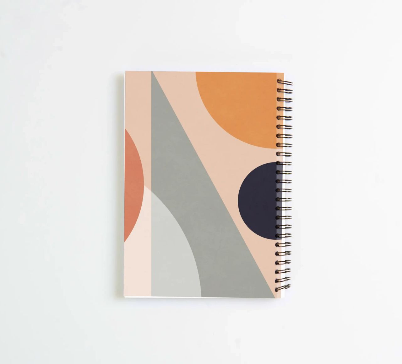 geometric abstract 151 spiral notebook by Gaite