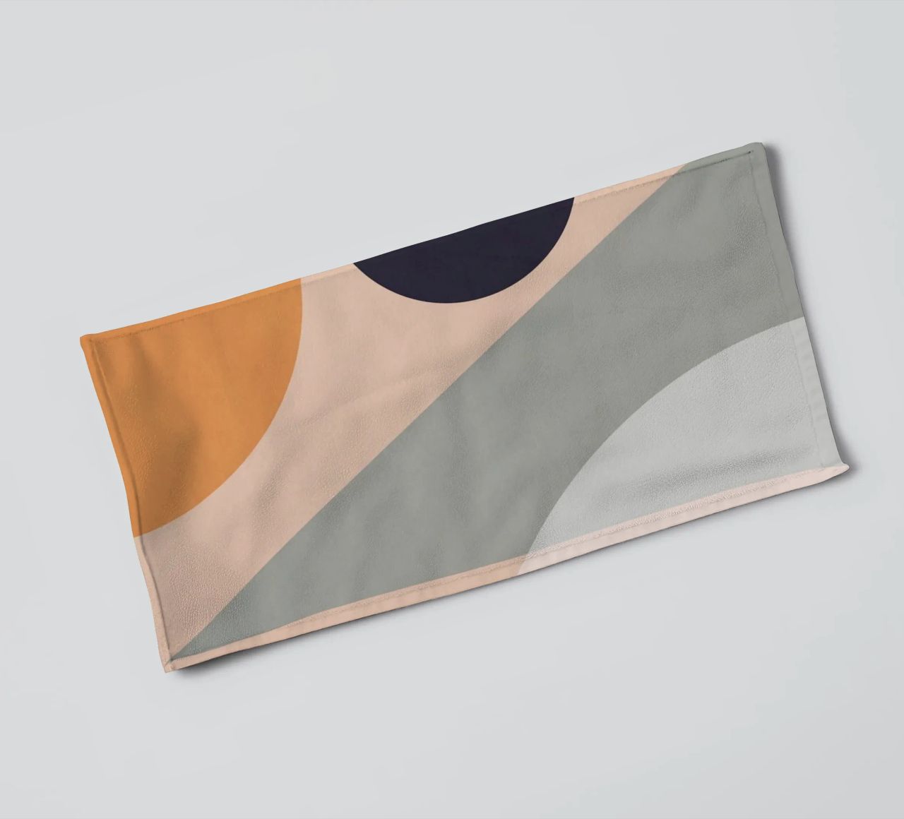 geometric abstract 151 towel by Gaite