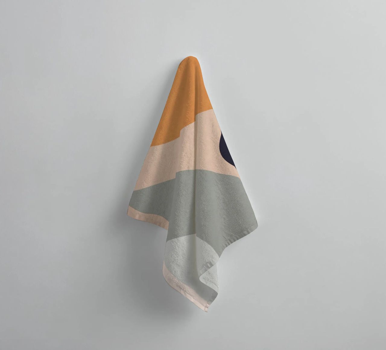 geometric abstract 151 towel by Gaite
