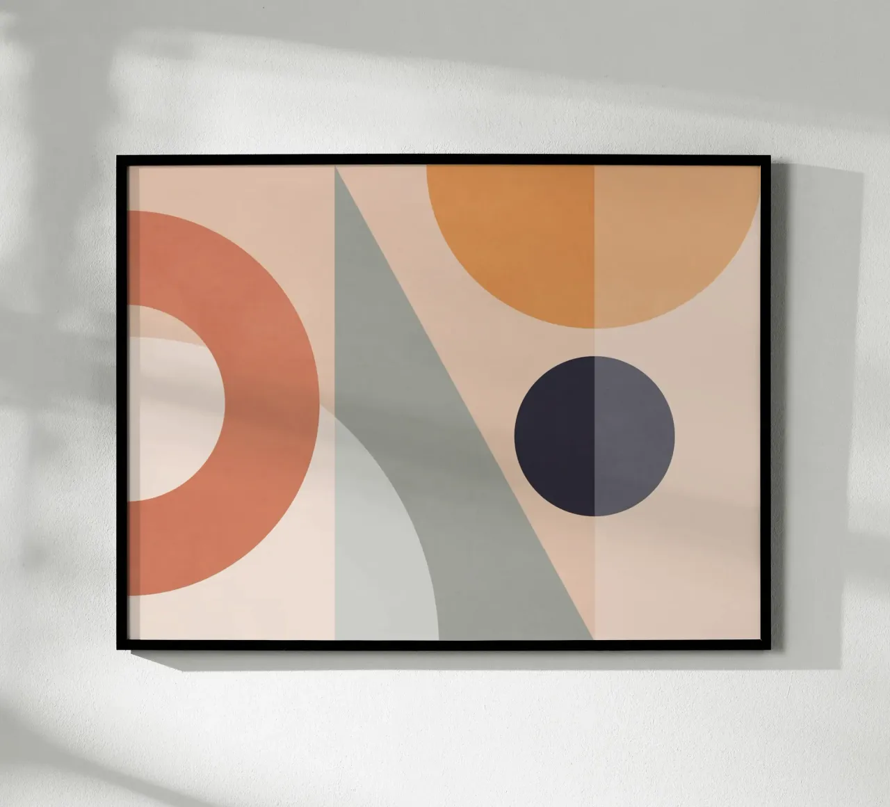 geometric abstract 151 poster by Gaite