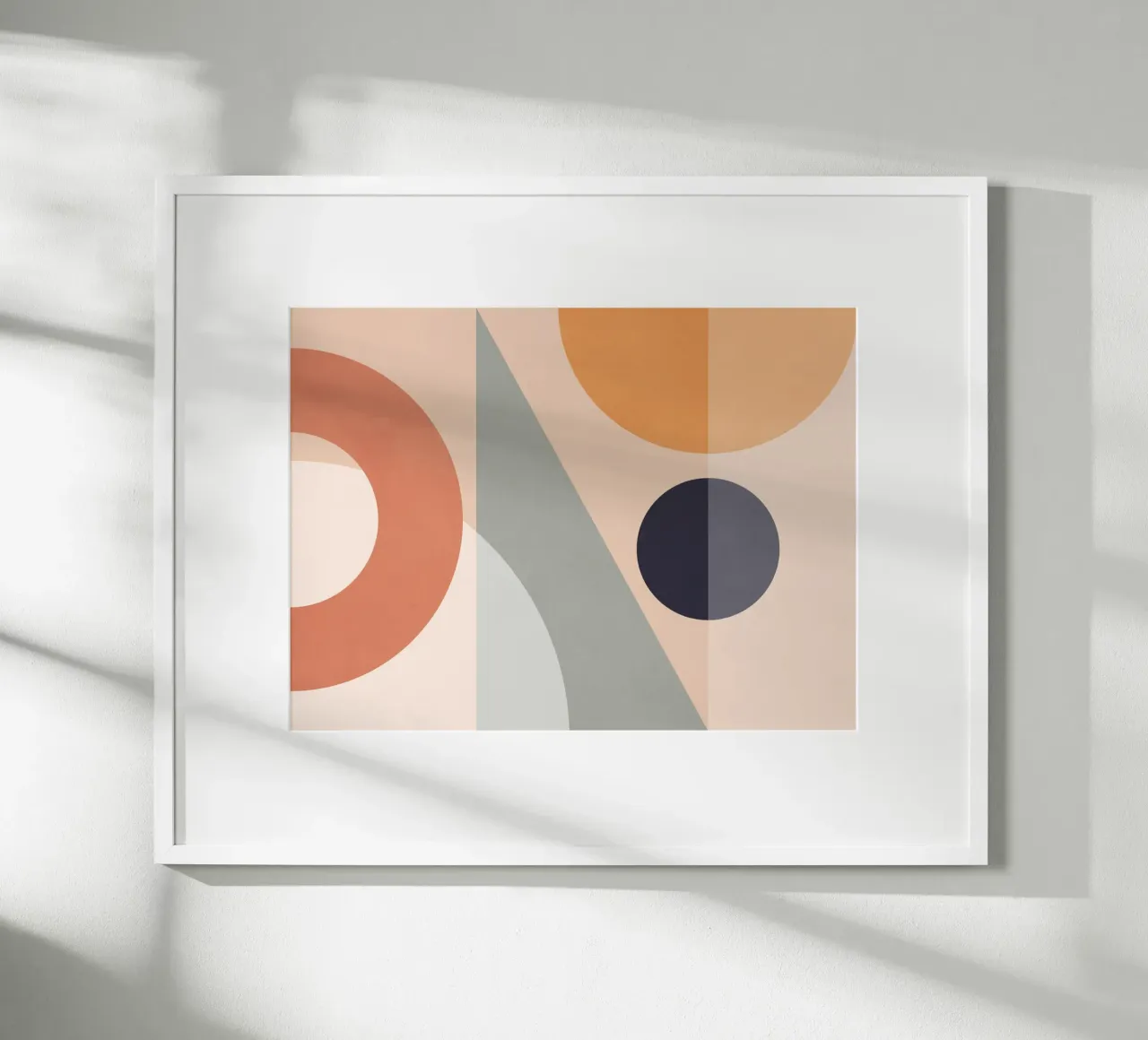 geometric abstract 151 poster by Gaite