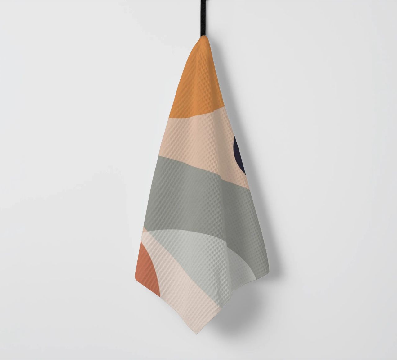 geometric abstract 151 tea towel by Gaite