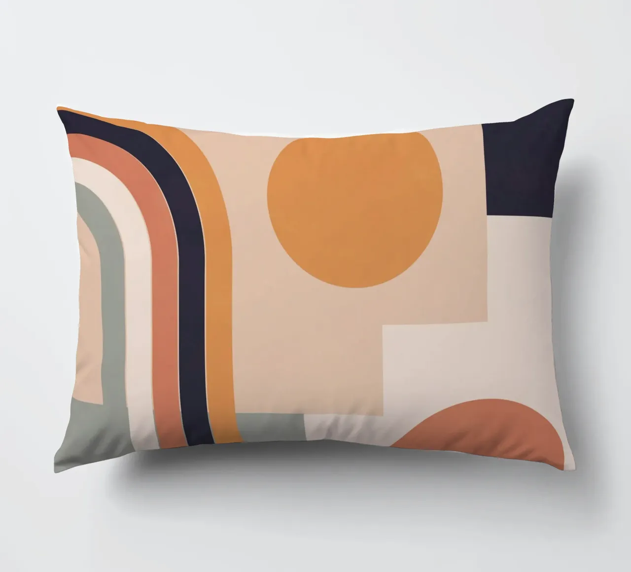 geometric abstract 151a decorative cushion by Gaite