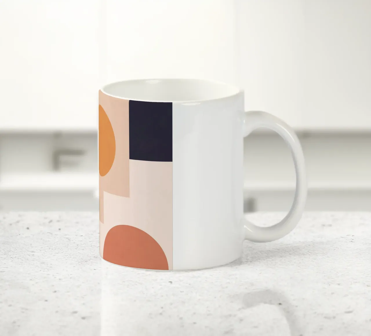 astratto geometrico 151a tazza in ceramica da Gaite
