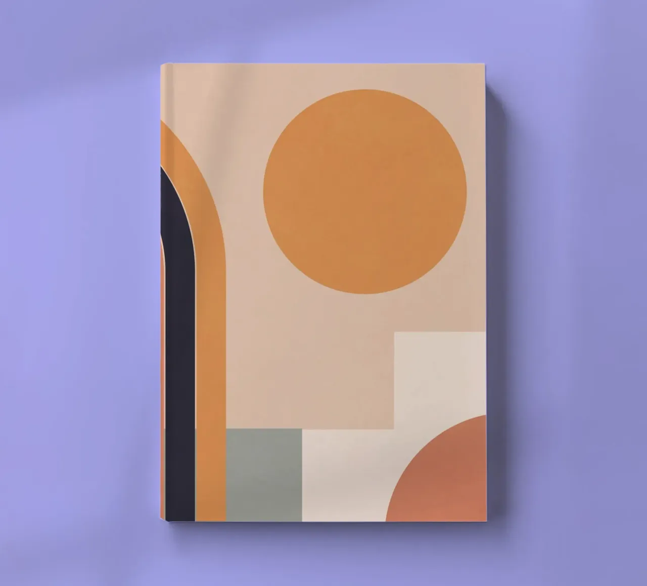 geometric abstract 151a notebook by Gaite