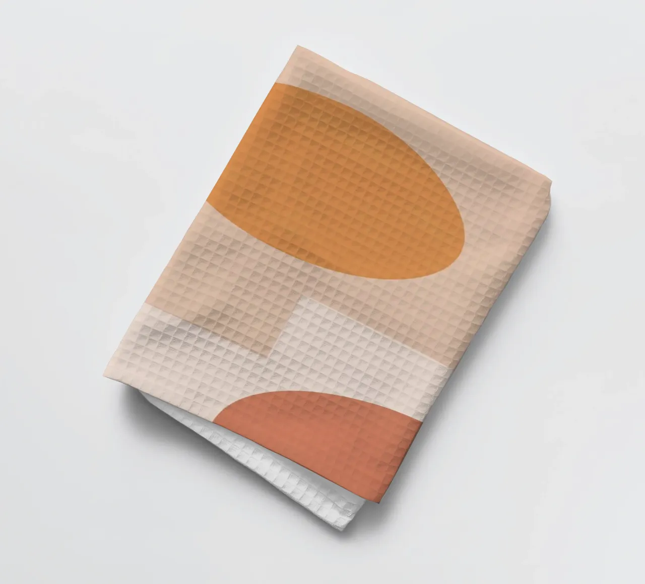 geometric abstract 151a tea towel by Gaite